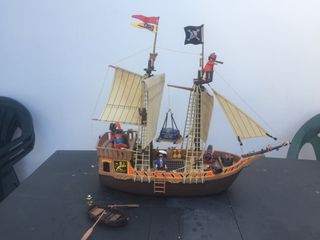 barco pirata playmobil años 80