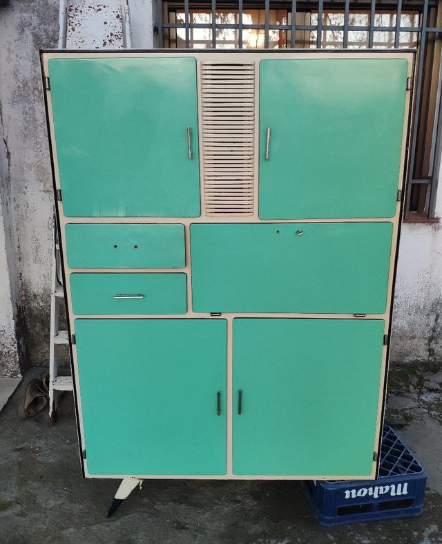Armario de cocina Vintage de segunda mano por 80 € en Salamanca en WALLAPOP