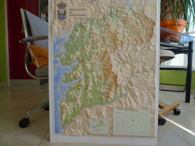 Mapa relieve Pontevedra nuevo
