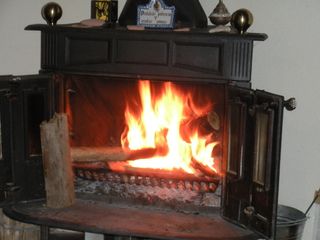 Chimenea de hierro fundido de segunda mano en WALLAPOP