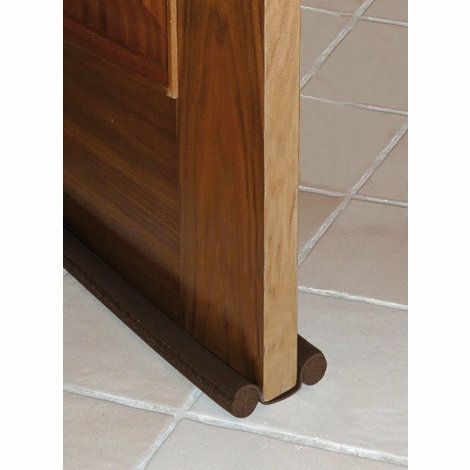 Burlete bajo puerta doble verde