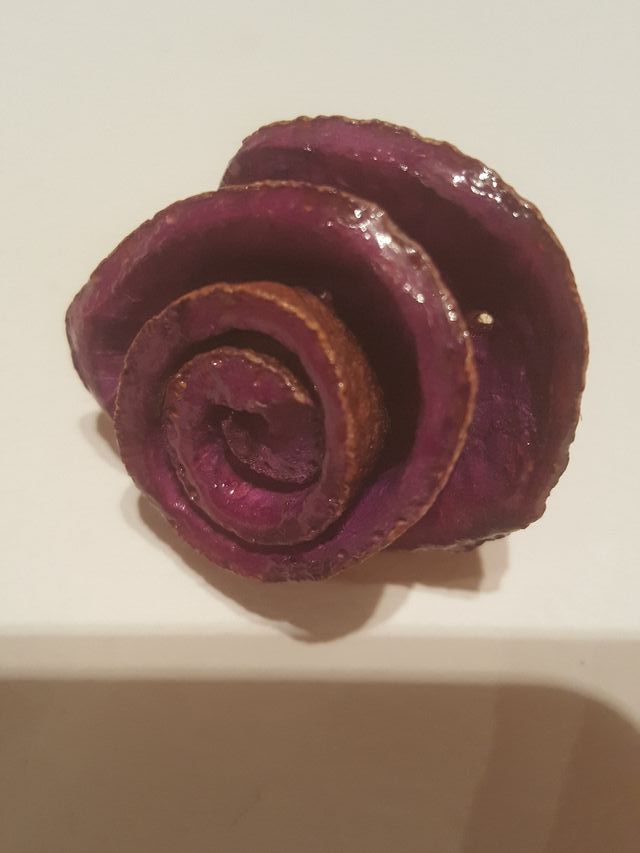 anillo cáscara de naranja