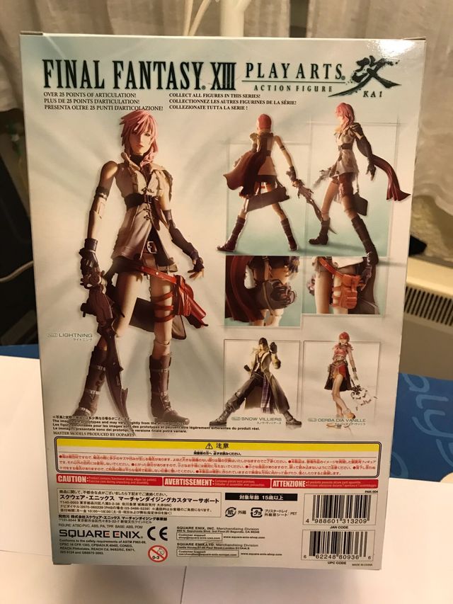 Lightning Final Fantasy Play arts Kai Nueva