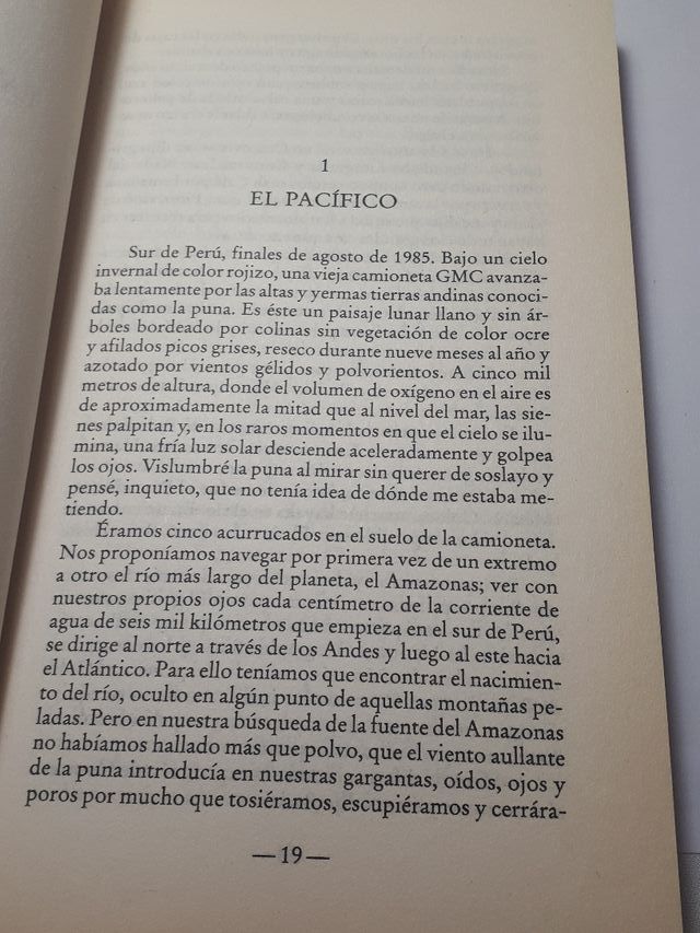 El descenso del Amazonas