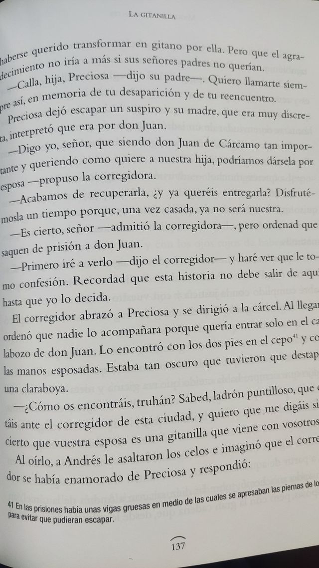 Rincones y Cortadillo. La gitanilla.