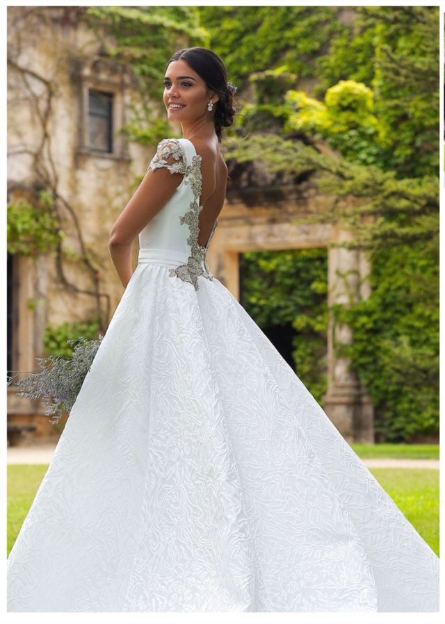 espectacular vestido novia silvia navarro de segunda mano por 890