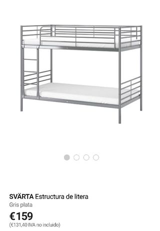Cama Litera Ikea De Segunda Mano En Wallapop