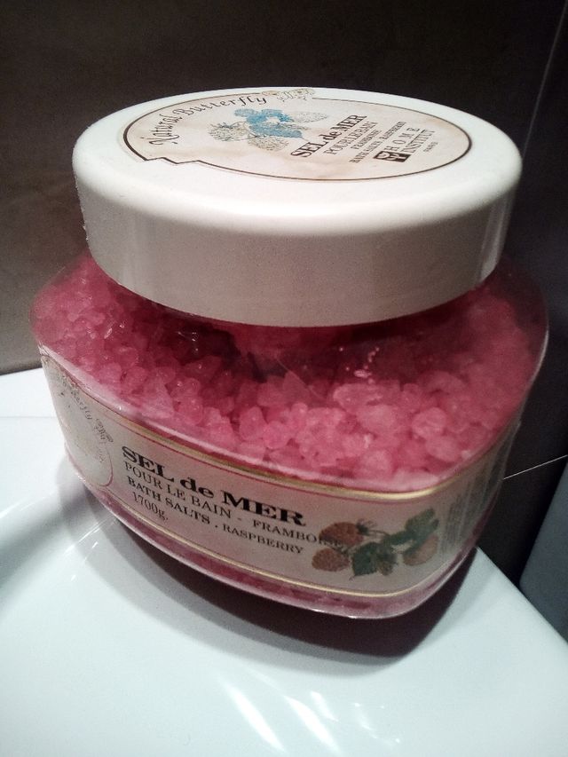 SALES BAÑO HOME INSTITUTE PARIS.AROMA FRAMBUESA