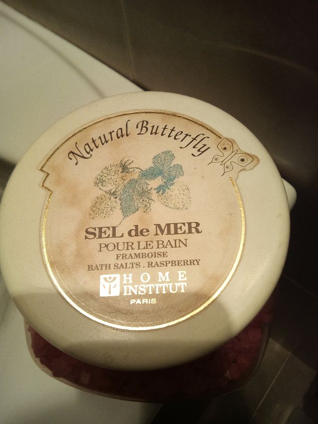 SALES BAÑO HOME INSTITUTE PARIS.AROMA FRAMBUESA