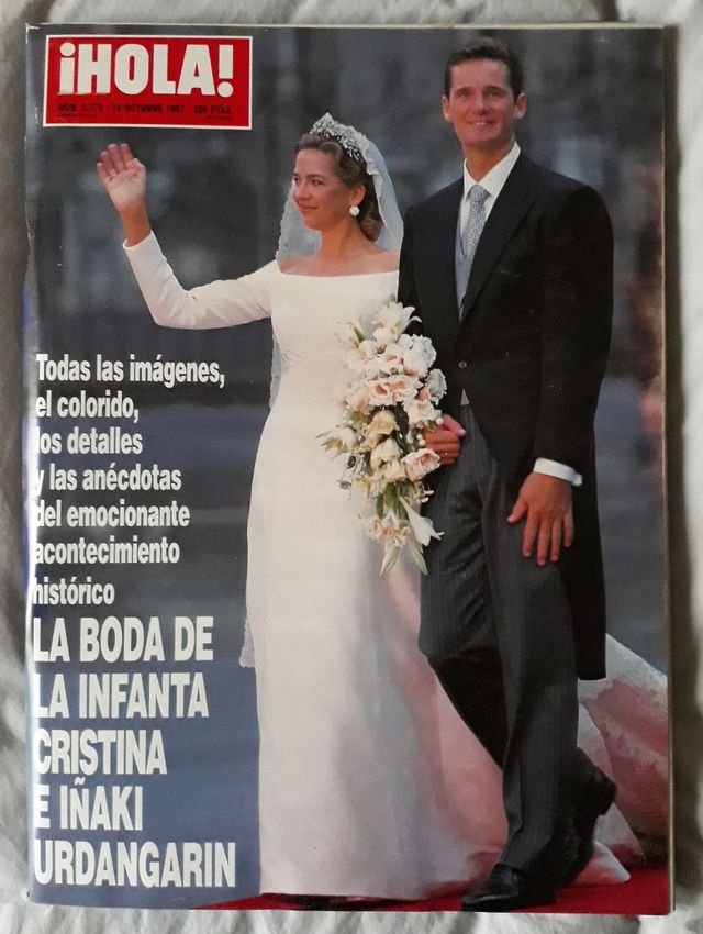 (40) Revista Hola  boda Urdangarin