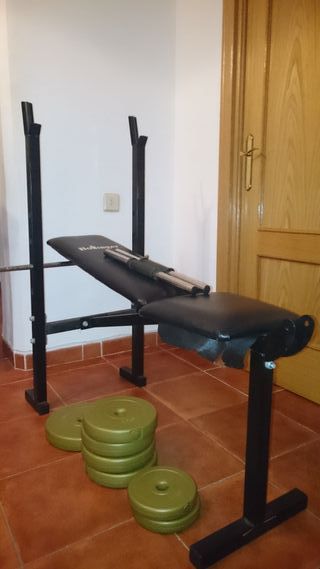 banco musculacion segunda mano banco de pesas de musculaci 243 n de segunda mano en wallapop banco musculacion segunda mano banco de pesas de musculaci 243 n de segunda mano en wallapop