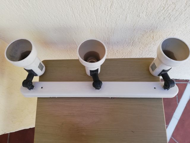 PORTALÁMPARAS TRES FOCOS