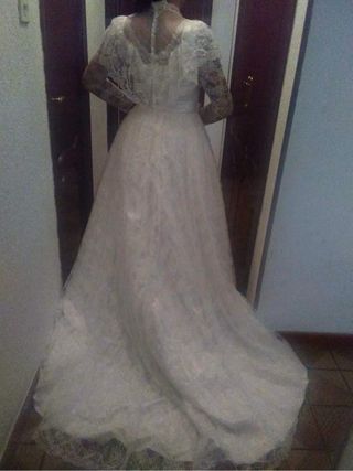 vestido de novia de segunda mano en huelva en wallapop