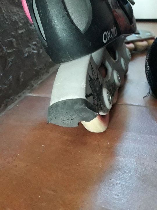 patines luces y protecciones