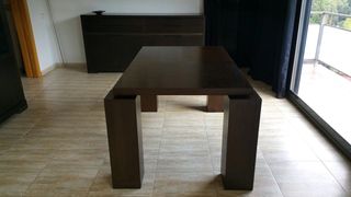 Mesa comedor wengue de segunda mano en Barcelona en WALLAPOP Mesa comedor wengue de segunda mano en Barcelona en WALLAPOP