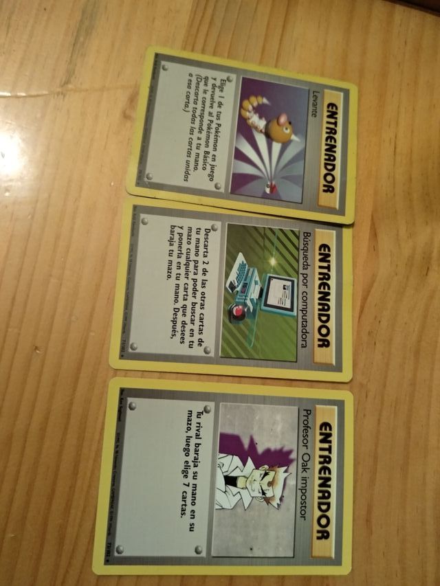 Cartas Pokemon - Entrenador