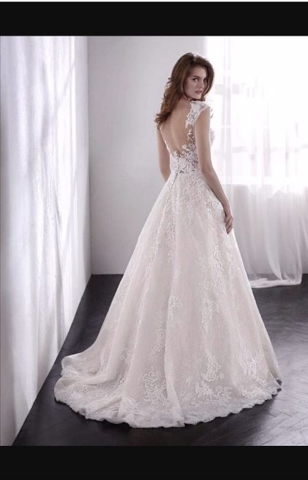 vestido de novia agua clara de segunda mano por 1.150 € en avilés en