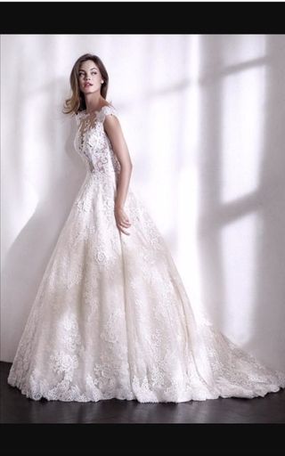 vestido de novia agua clara de segunda mano por 1.150 € en avilés en