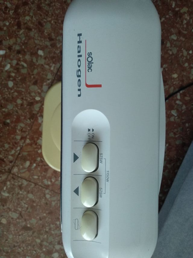 Estufa halogena SOLAC