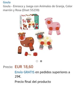 5rj4al Segunda Y 5 Por De Juegagoula Juguete Mano Enrosca PkZwXiOuT