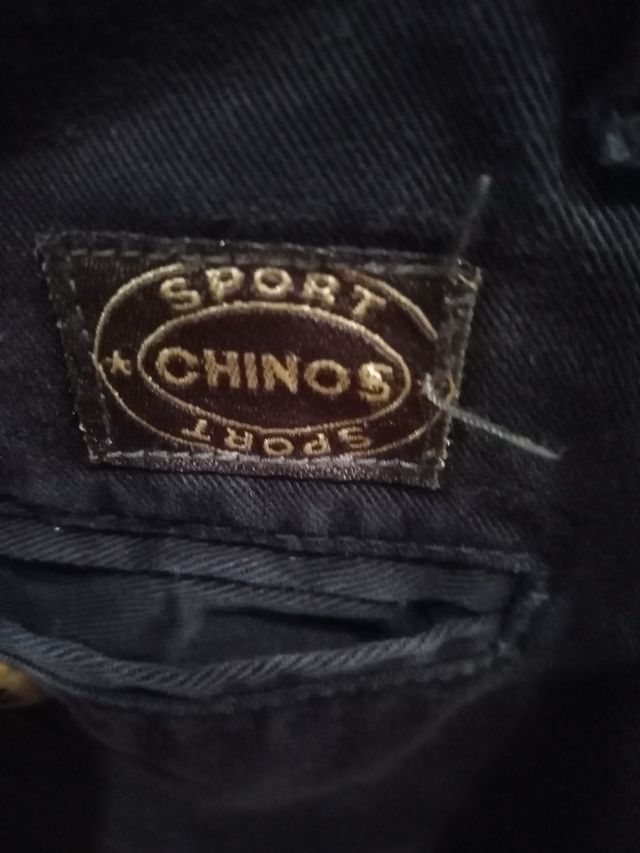 pantalon chino azul marino