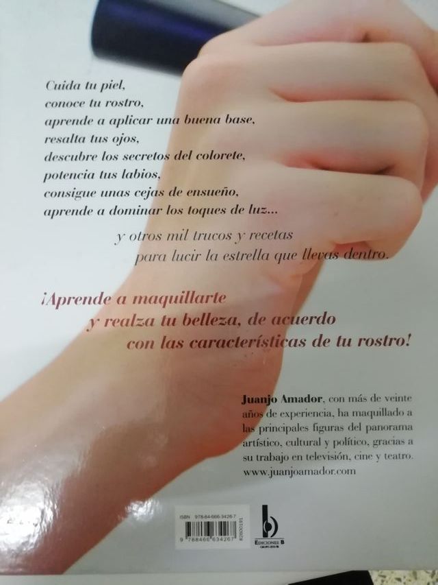 libro "El Maquillaje de las Estrellas"