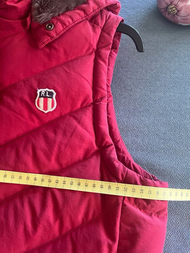 Chaleco 80% PLUMÓN OCA marca Ralph Lauren-T. XL