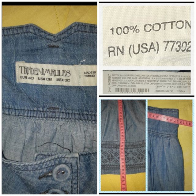 Pack T 40 Bershka, Trafaluc Zara, mujer