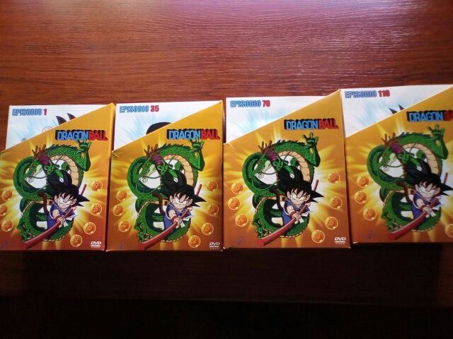 Bola de dragón en DVD (completa)