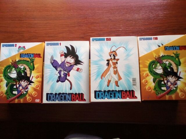 Bola de dragón en DVD (completa)