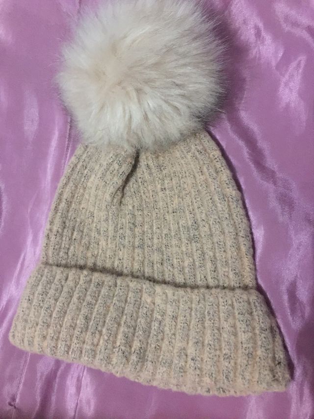 Gorro rosa palo