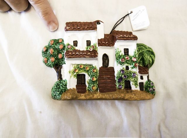 Figura decorativa mediterránea para colgar