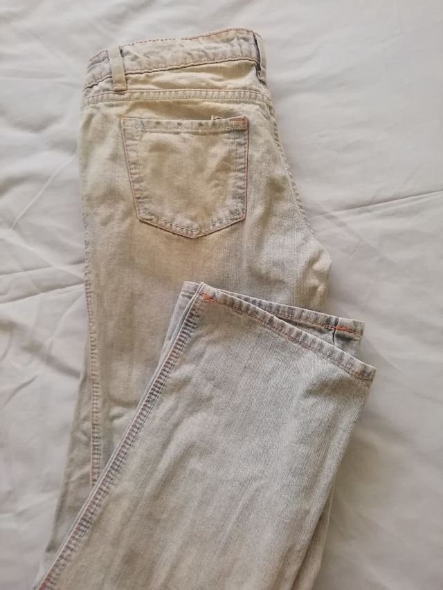 Pantalón vaquero recto Bershka T 38
