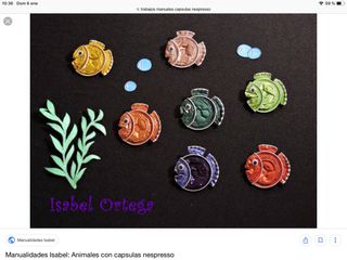 Manualidades con Capsulas Nesspreso. de segunda mano en El Masnou en  WALLAPOP