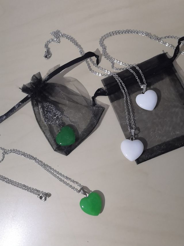 Corazón Piedra Blanco OFERTA