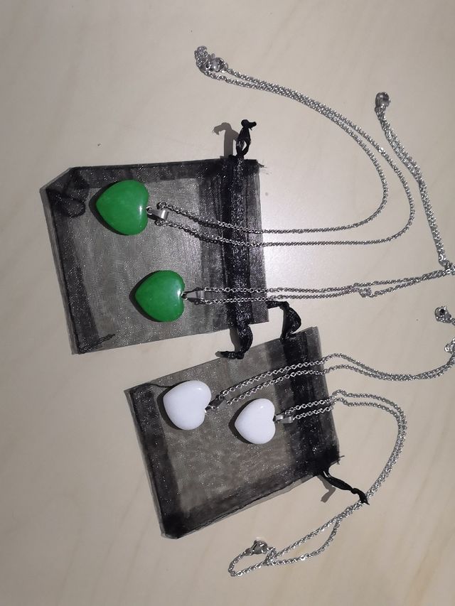 Corazón Piedra Blanco OFERTA