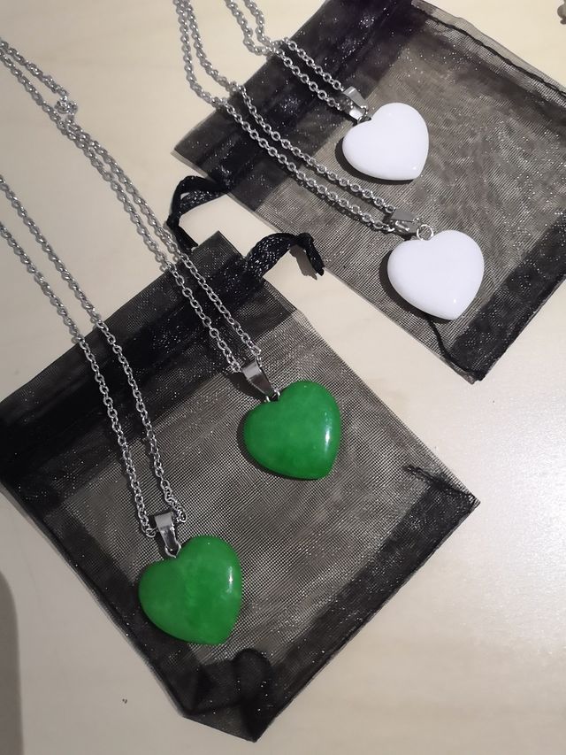 Corazón Piedra Blanco OFERTA