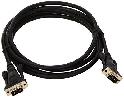 Cabo de monitor VGA (2 m), blindado, conector HD