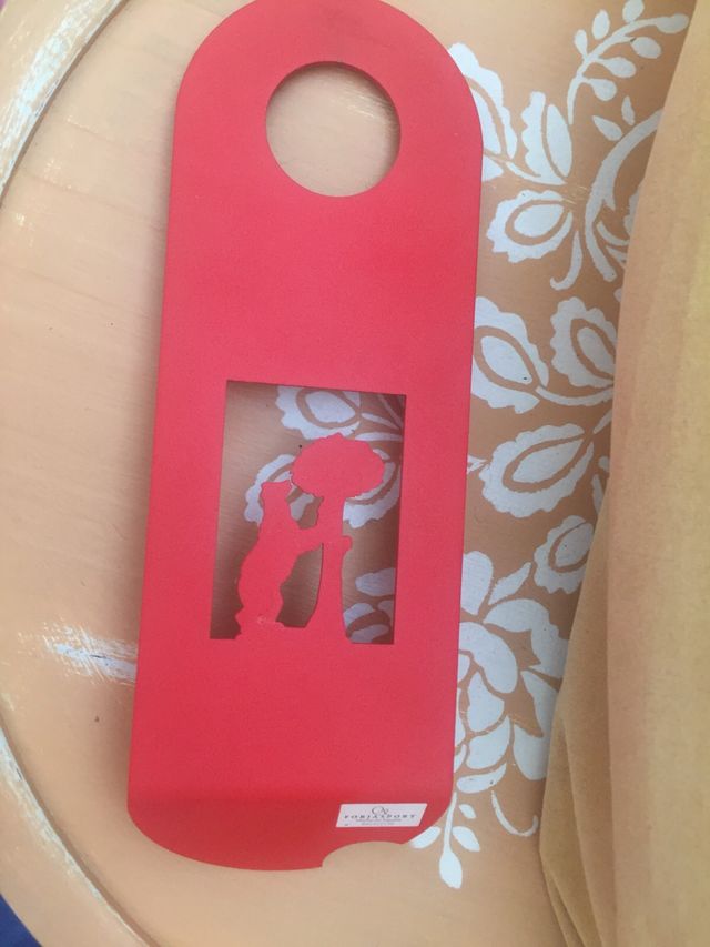 Sujeta botellas, adorno