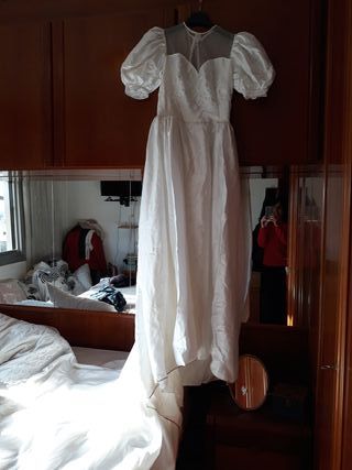 vestido de novia de segunda mano en santa coloma de gramenet en wallapop