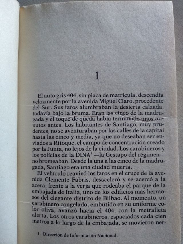 Libro: Morir en Chile (Gerard de Villiers)