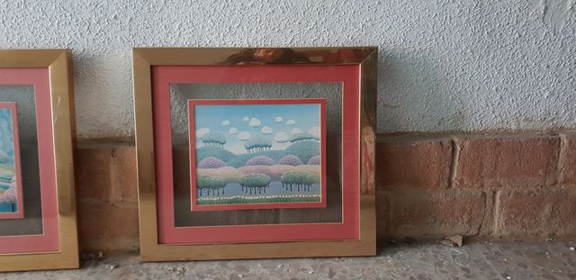 Cuadros, son las 4 estaciones del año.