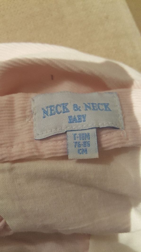 Vestido niña Talla 18 m. Neck & Neck