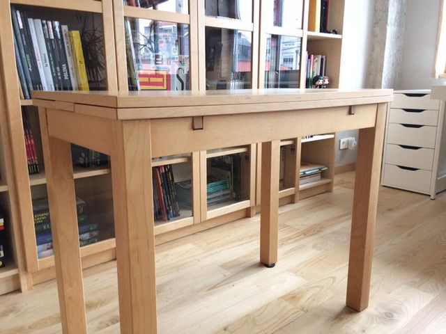 Mesa comedor extensible Ikea Bjursta de segunda mano por 70 € en A ... Mesa comedor extensible Ikea Bjursta de segunda mano por 70 € en A ...