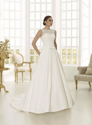 vestido de novia talla 46 de segunda mano en wallapop