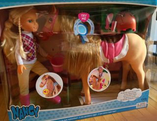 nancy un dia a caballo