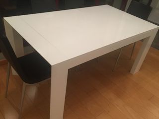 Mesa comedor blanca de segunda mano en Valencia en WALLAPOP Mesa comedor blanca de segunda mano en Valencia en WALLAPOP