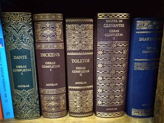 libros de colección aguilar