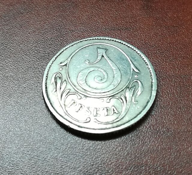 moneda de casino de 1920 1 peseta