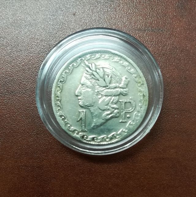 moneda de casino de 1920 1 peseta